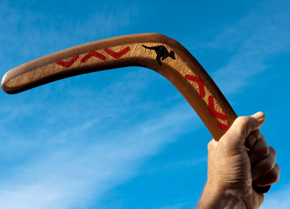 a boomerang