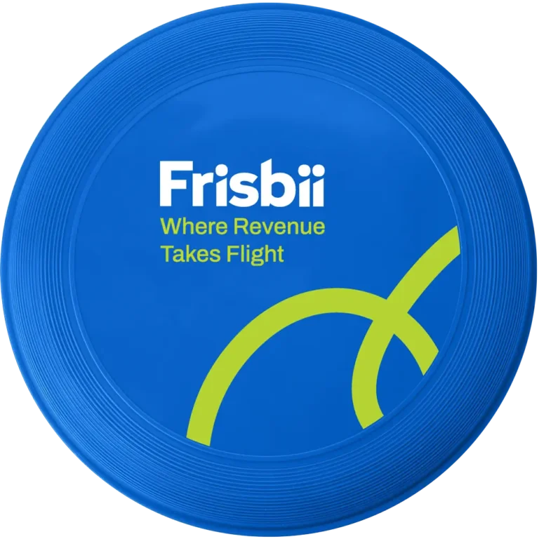 A Frisbii frisbee: where revenue takes flight